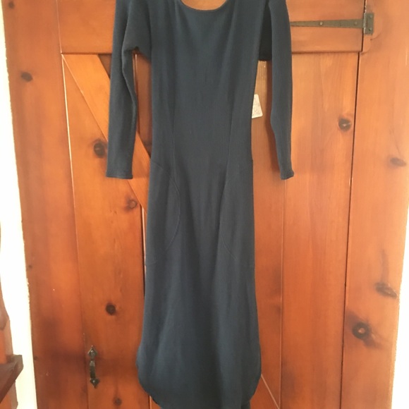 NWT**Free People**Dress**Pockets**Blue**Open Back - Picture 13 of 14